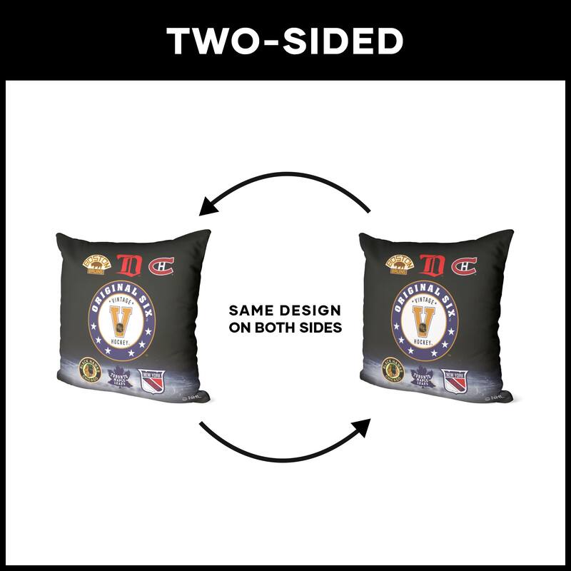 NHL First Six 18 Inch Throw Pillow
