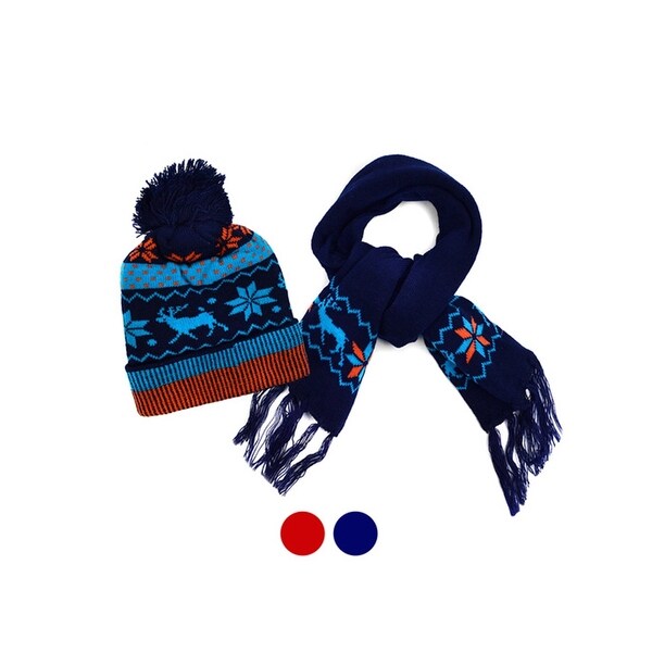 girls hat and scarf in one
