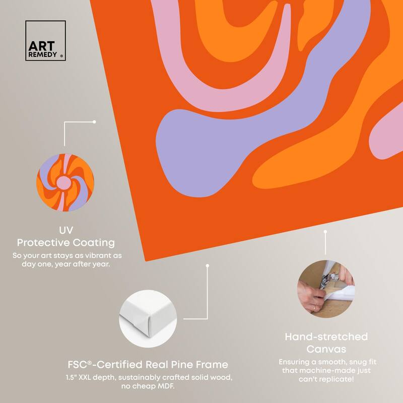 To Paste the Petals Canvas by Art Remedy, Gallery Wrapped