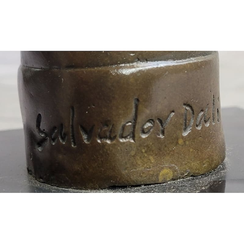 Hot Cast Salvador Dali Female Hand Genuine Bronze Sculpture Figurine Figure