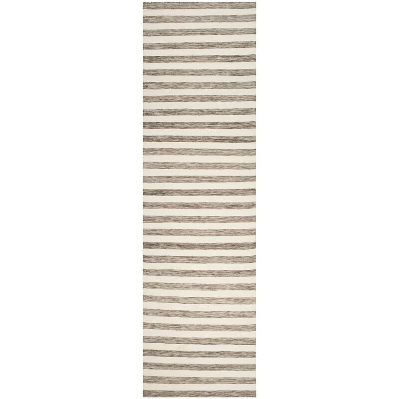 SAFAVIEH Dhurries Aiva Hand-knotted Stripe Area Rug