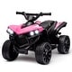 preview thumbnail 1 of 16, Kids ATV 4 Wheeler Quad Electric Vehicles with LED Lights Music Pink