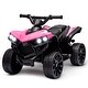 preview thumbnail 1 of 28, Kids Quad Electric ATV 4 Wheeler Vehicles with LED Lights Music Pink
