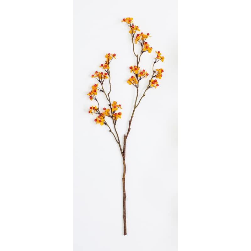24" Artificial Fall Bittersweet Berry Spray, Set of 3 - 24