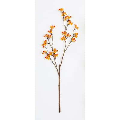24" Artificial Fall Bittersweet Berry Spray, Set of 3 - 24