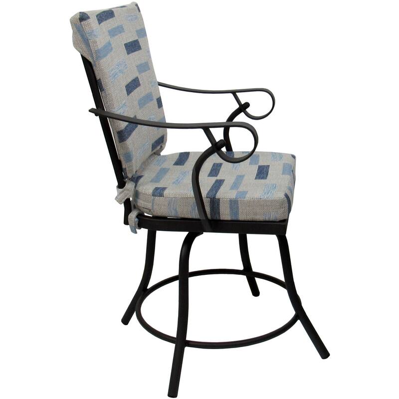 Outdoor or Indoor Patio Swivel Dining Chair - Jamey