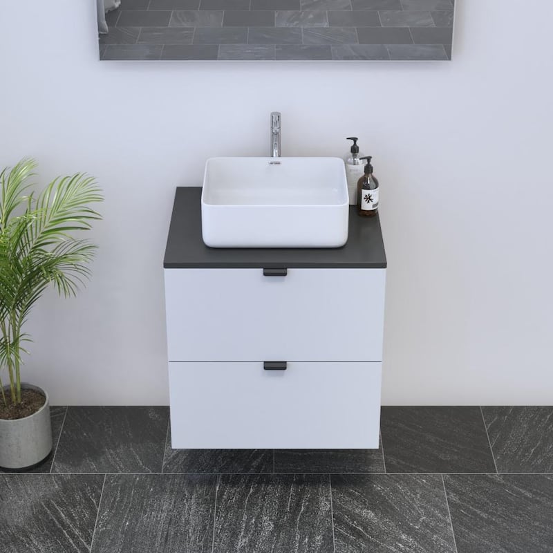 Ines 2S 60 Floating Bathroom Vanity (24" Width)