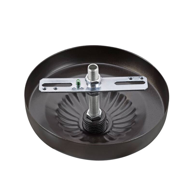 Aspen Creative Transitional Chandelier&Light Fixture Canopy Kit w/Collar Loop&6Ft. Chain,ORB Finish,4-3/4"Dia.,1"Center Hole