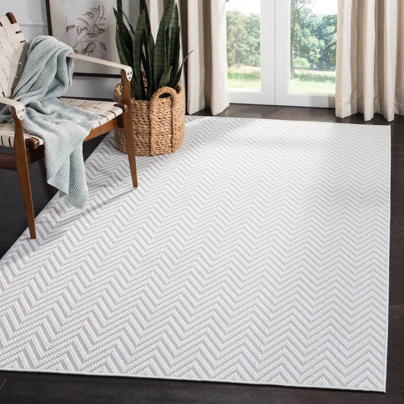 SAFAVIEH Bermuda Washable Ekta Indoor/ Outdoor Waterproof Rug - 5'3" x 7'6"