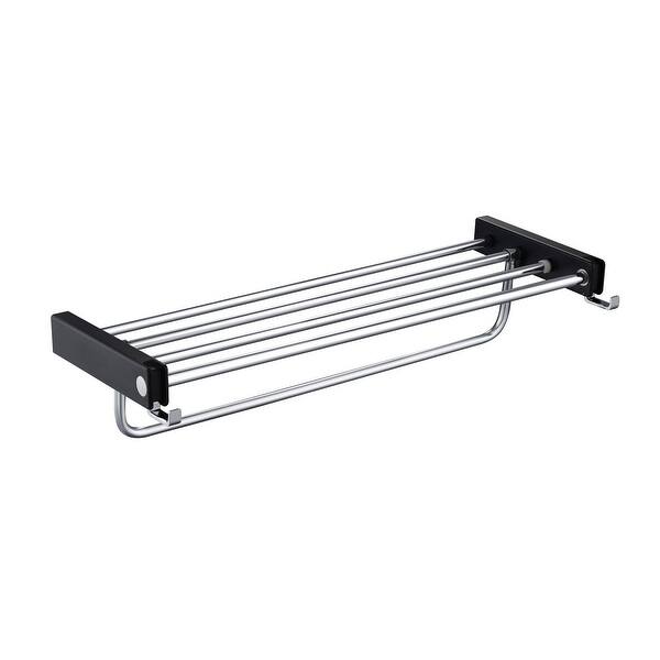 Bathroom Hardware Accessory Wall Mounted Towel Rack With Hook Overstock 31955740