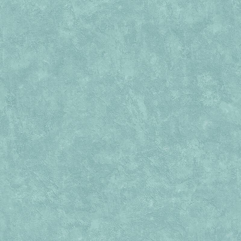 Veer Decor Faux Waxed Texture Wallpaper - Aqua