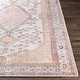 preview thumbnail 5 of 13, Hauteloom Moora Living Room, Bedroom Machine Washable Area Rug - Aqua, Black, Blush - 2' x 2'11"