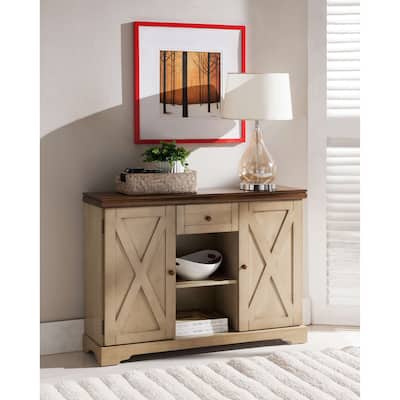 Wood Sideboard Buffet Cabinet Console Table