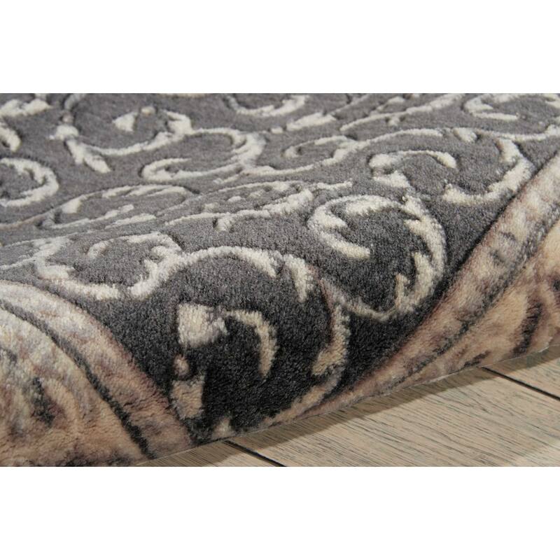 Nourison Somerset Traditional Bordered Floral Area Rug