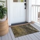 preview thumbnail 11 of 84, Machine Washable Indoor/ Outdoor Chantille Modern Abstract Rug