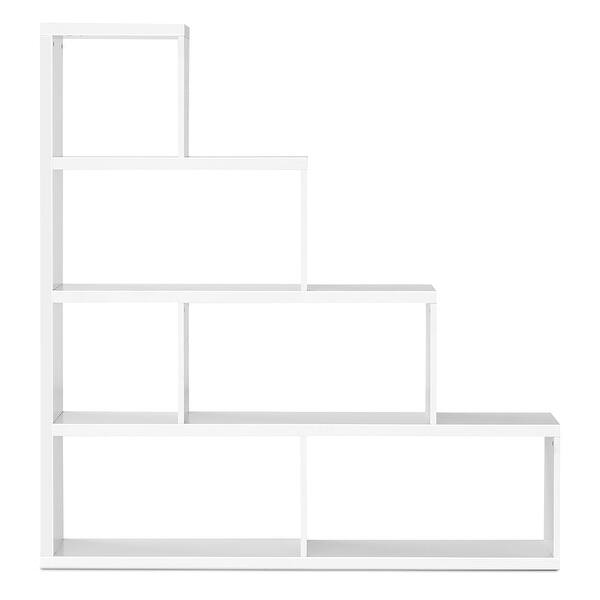 Costway 6 Cubes Ladder Shelf Freestanding Corner Bookshelf Storage Overstock 29056836 Natural Our freestanding corner ladder shelf is a stylish shelving unit that will work well in any home or office setting. costway 6 cubes ladder shelf
