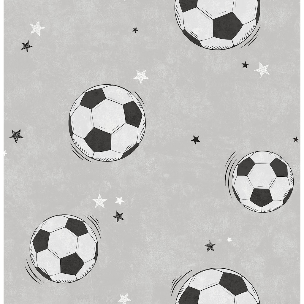 Advantage Footballs Grey Soccer Wallpaper
