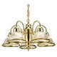 preview thumbnail 4 of 3, Design House 500546 Millbridge Traditional 5-Light Indoor Dimmable Chandelier