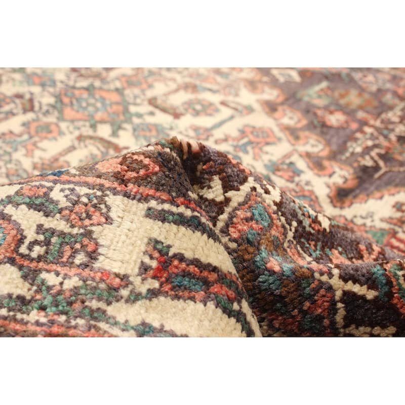 ECARPETGALLERY Hand-knotted Andelz Grey Wool Rug - 3'7 x 10'3