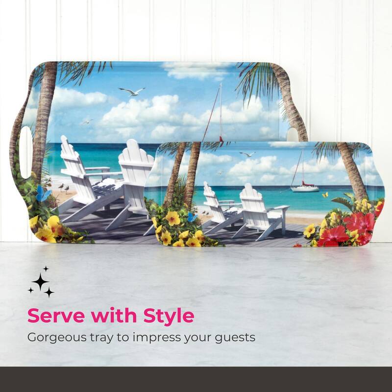 Pimpernel In The Sunshine Melamine Sandwich Tray - 15.25" x 6.5"