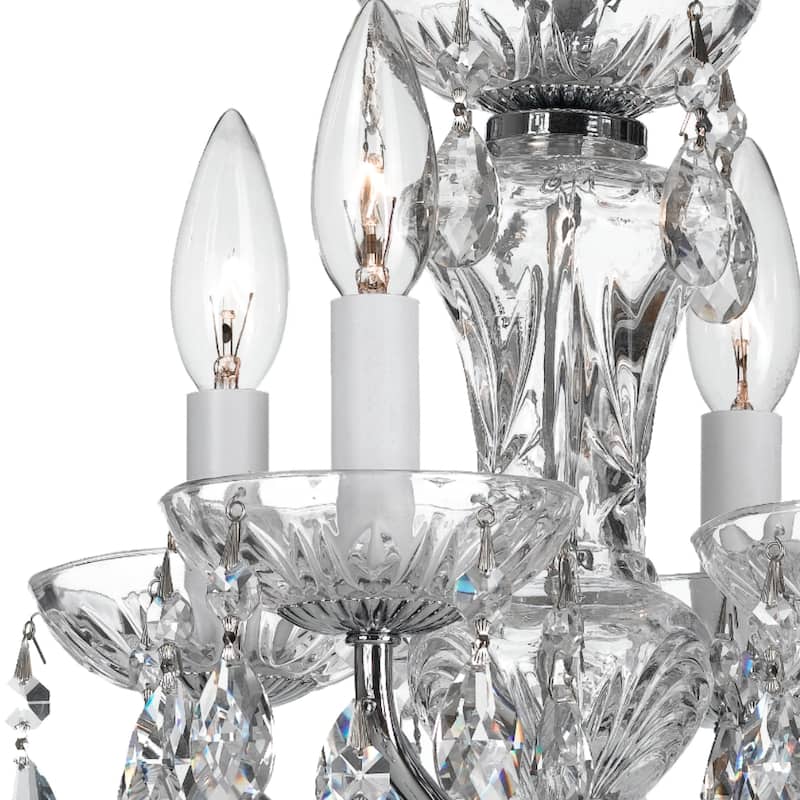 Crystorama Lighting Group Traditional Crystal 4 Light 11" Wide