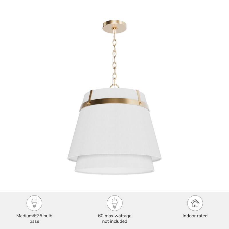 Hunter Ada Lee Alturas Gold 1 Light Pendant
