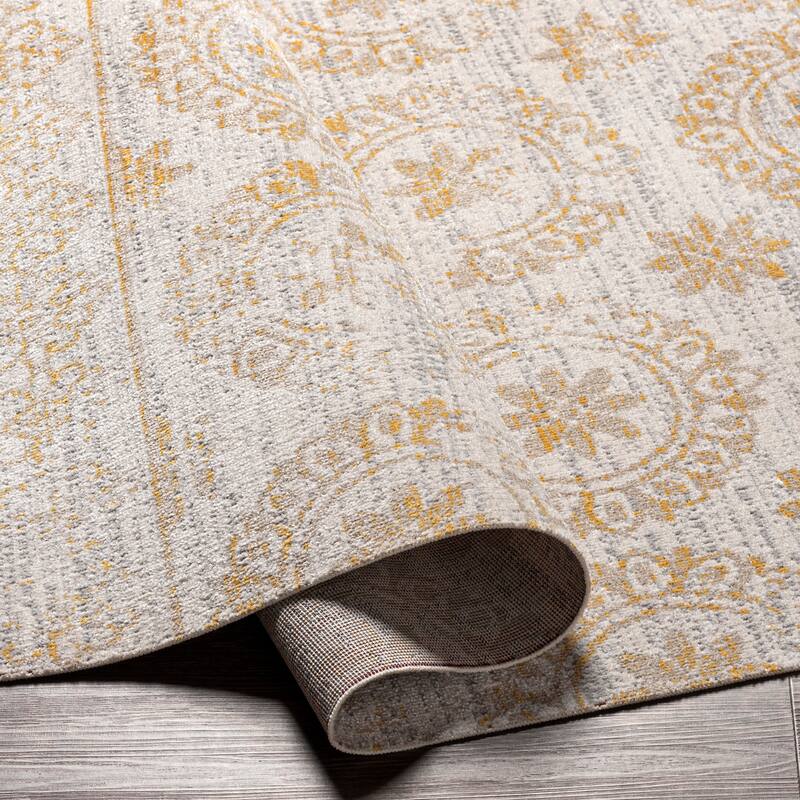 Livabliss Maxen Transitional Machine Washable Area Rug