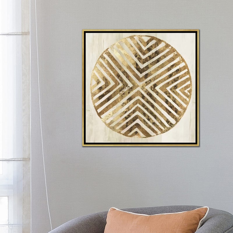 iCanvas "African Lines II" by Eva Watts Framed Canvas Print