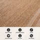 preview thumbnail 49 of 98, World Rug Gallery Border Indoor/Outdoor Flat Woven Area Rug