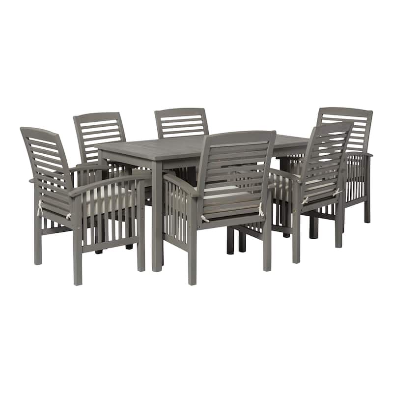 Middlebrook Surfside 7-piece Acacia Wood Outdoor Dining Set