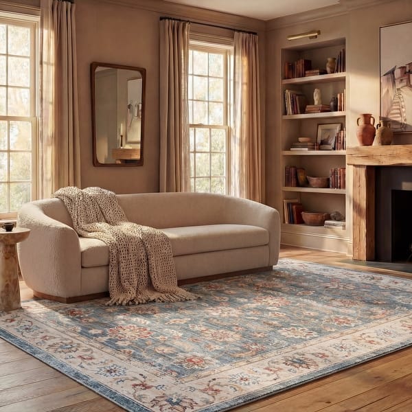 slide 2 of 27, SAFAVIEH Arizona Tuula Machine Washable Slip Resistant Vintage Oriental Rug