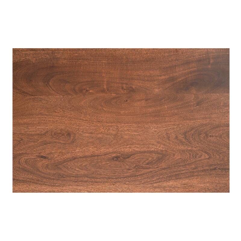 NADAAL STUDIOS Sterling Dresser, Six Drawer Solid Acacia with Live Edge and Butterfly Joinery, Brown