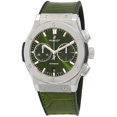 Hublot Classic Fusion Automatic Chronograph Men's Watch - Green