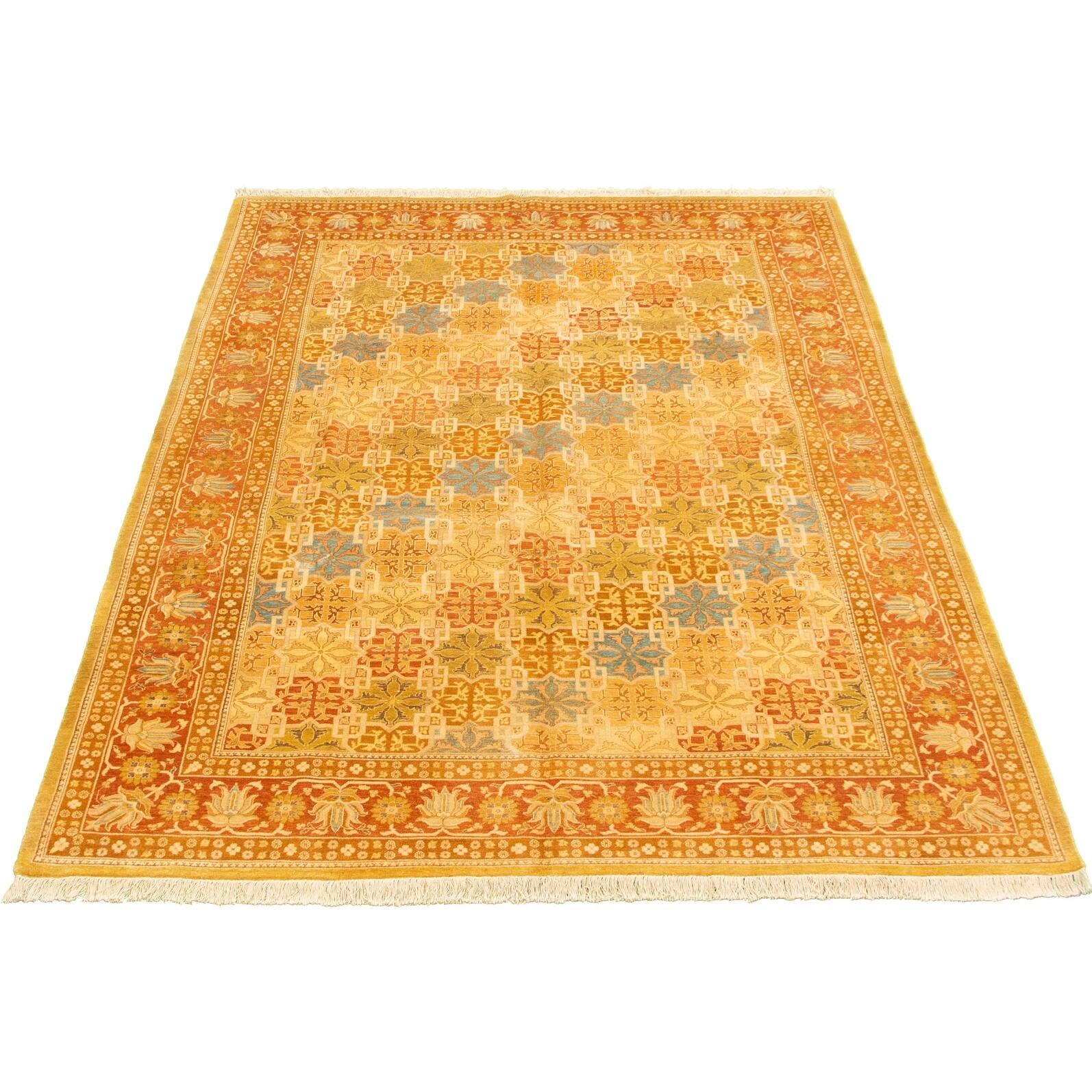 Hand-knotted Pako Persian Ivory Wool Rug - Bed Bath & Beyond - 31837791