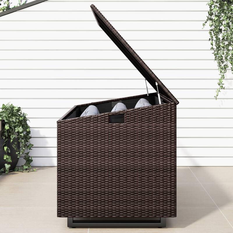 Corvus Lattice 204 Gallons Outdoor Cushion Storage Box