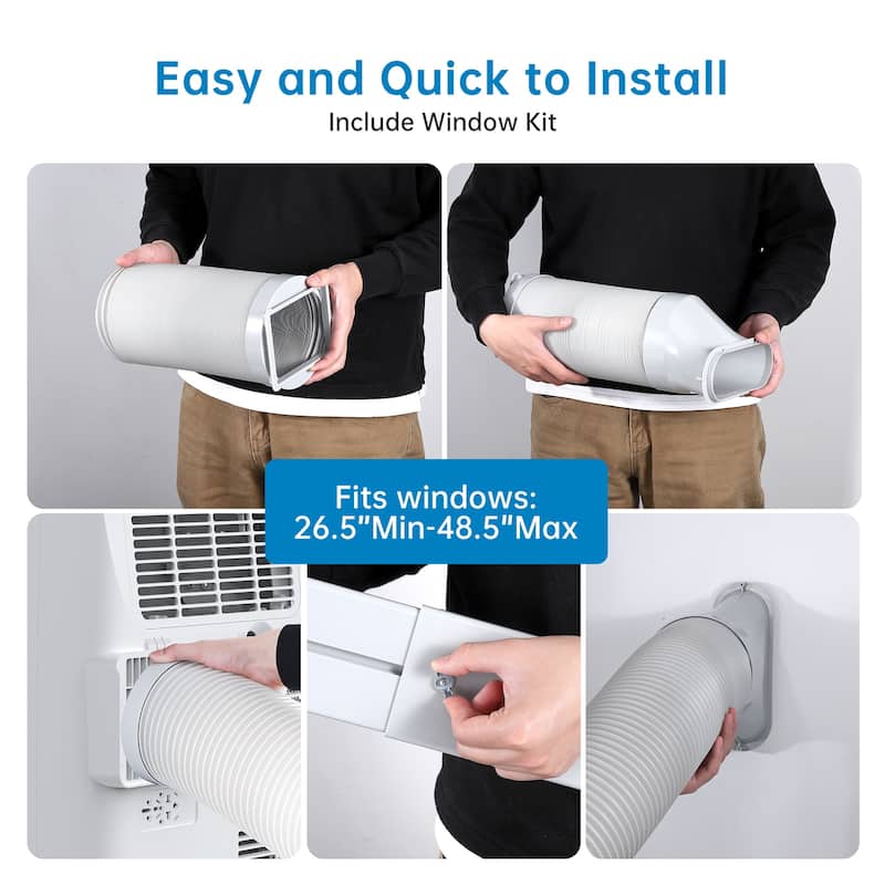 15,000 BTU Portable Air Conditioner, Cools up to 800 Sq.ft