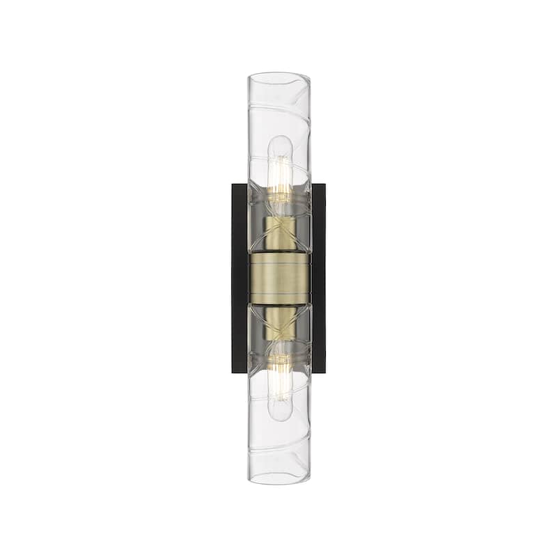 Innovations Lighting Ballston Urban - 2 Light 8" Wall-Mounted Bath Vanity Light