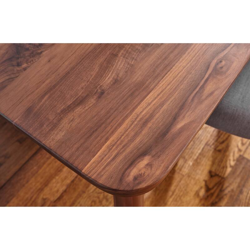 Kirkwood American Walnut Mid Century 60-inch Dining Table