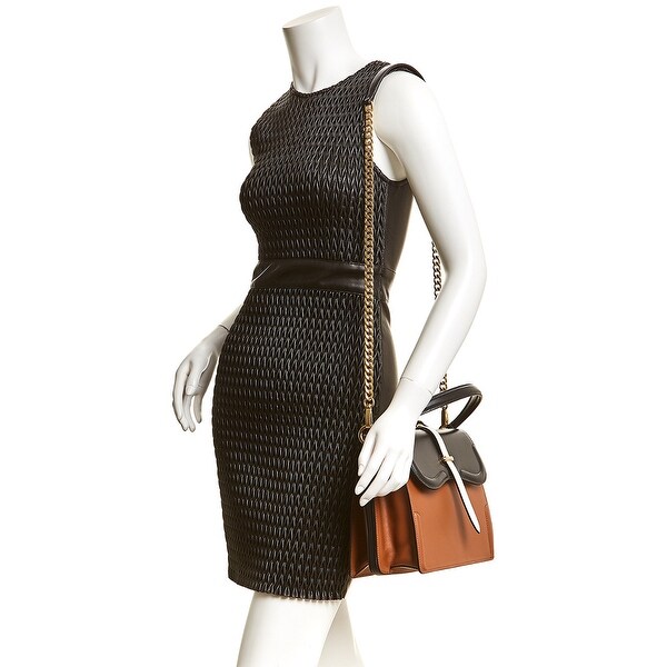 prada belle leather bag