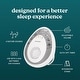 preview thumbnail 3 of 6, Homedics SoundSpa® Mini Portable Sound Machine (SS‑1200) | 4 Soothing Sounds • Compact Battery Travel Sleep Aid - White - N/A