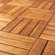 preview thumbnail 6 of 5, SAFAVIEH Outdoor Phuket Wooden Floor Tile - 12" W x 12" D x 1" H