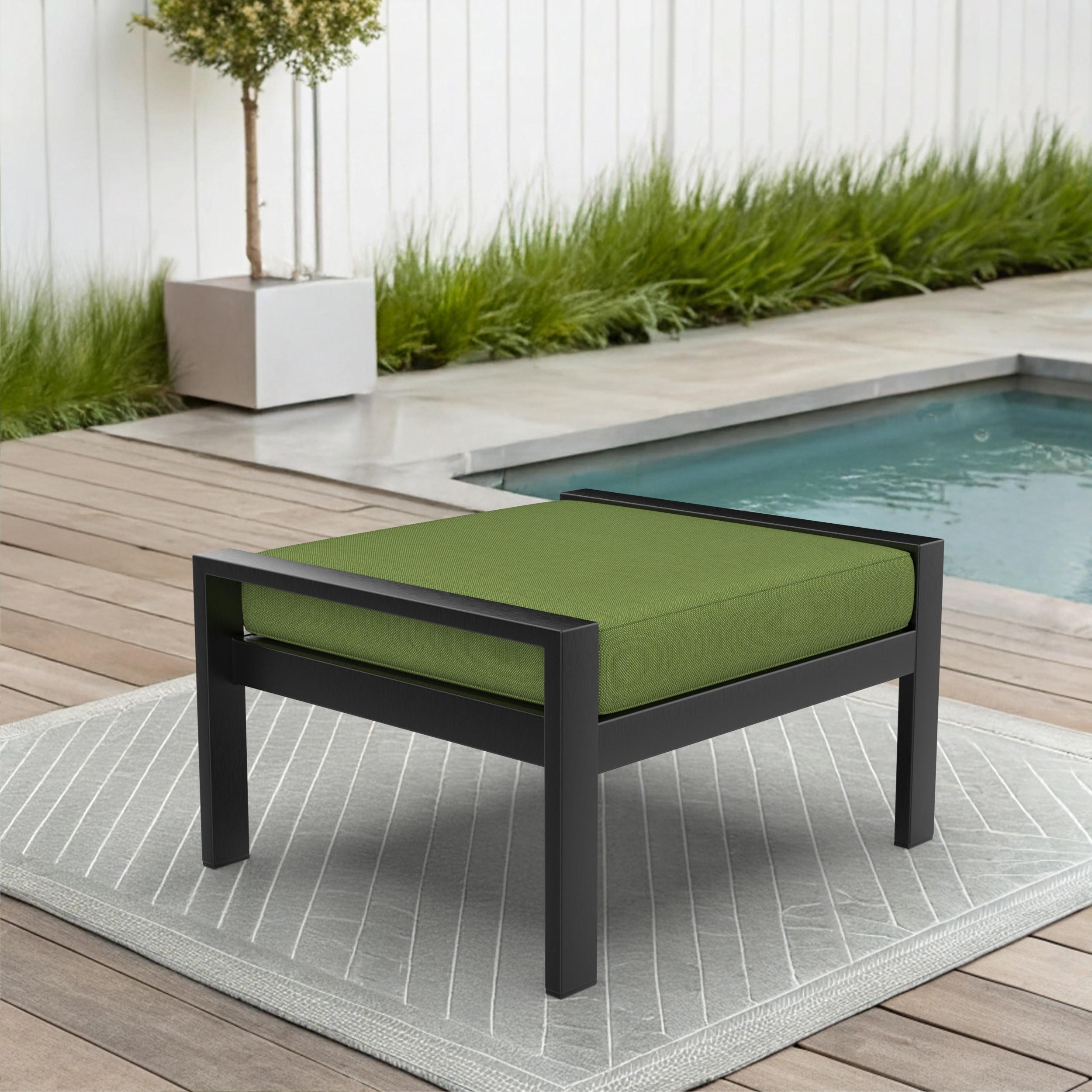Sunbrella Outdoor Ottoman Cushion