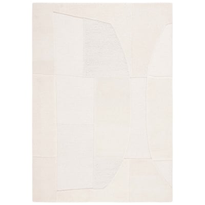 SAFAVIEH Handmade Fifth Avenue Nelli Mid-Century Modern New Zealand Wool Rug