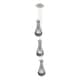Option Striped Clear / Brushed Satin Nickel