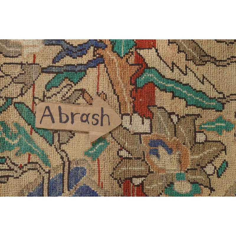 Traditional Bakhtiari Persian Vintage Area Rug Handmade Wool Carpet - 6'11"x 10'8"