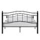 preview thumbnail 25 of 31, Sadie Brown and Black Metal Bed by iNSPIRE Q Classic