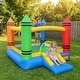 preview thumbnail 2 of 8, Costway Inflatable Bounce House Kids Jumping Castle w/ Slide Ocean - See Details