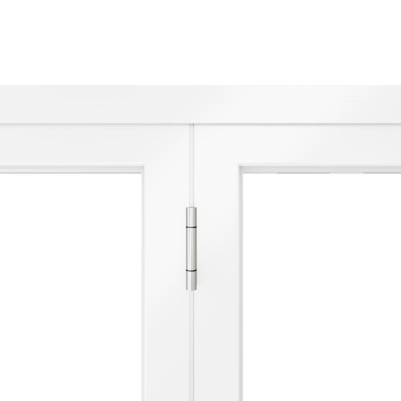 KaMic 120" x 96" 4-Panel Aluminum Patio Folding Door Right to Left-Outswing