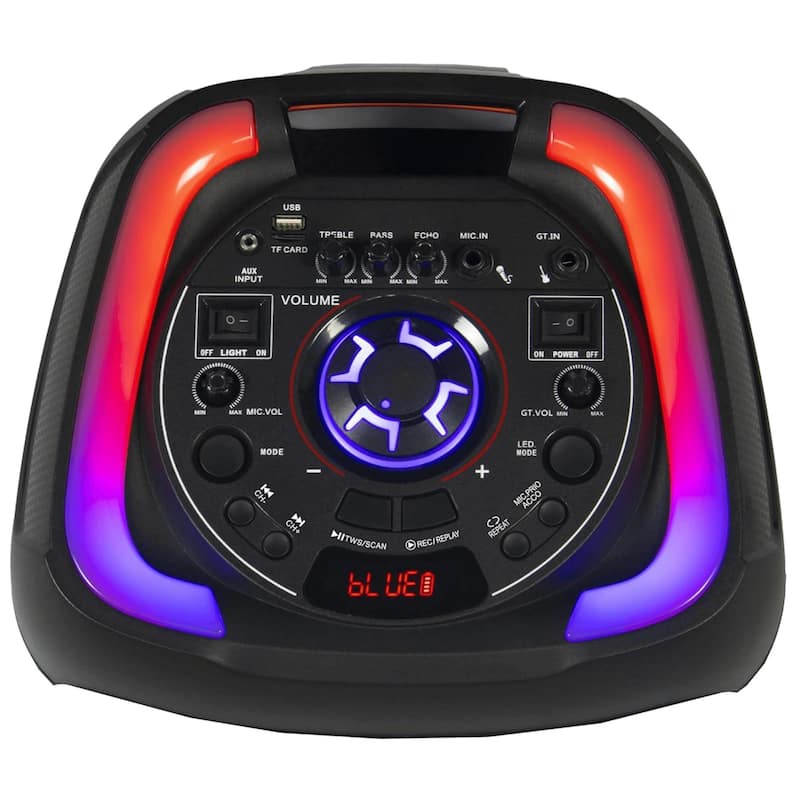 IQ Sound 2x12-Inch Portable Bluetooth Party Speaker