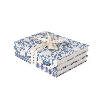 Couleur Nature Blue Journal Bundle - Set of 3 - 5" x 7" x 1"